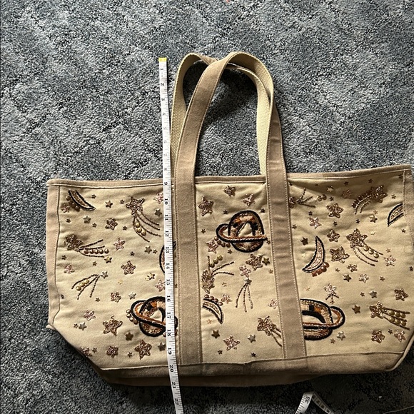Rare FP Celestial tote Embroidered Tote Bag - Picture 10 of 13